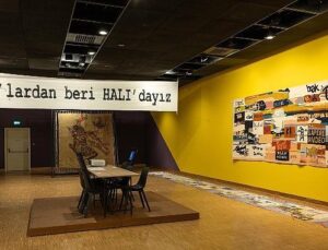 “90’lardan Beri Halı’dayız” standı Salt Beyoğlu’nda ziyarete açıldı.