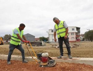 Akhisar Mahallesinde İnegöl’ün Yeni Oksijen Deposu İçin Çalışmalar Başladı