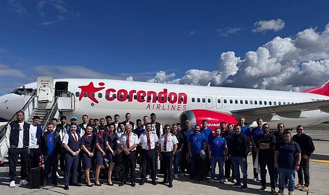 Anadolu Efes, 50. Yılında birinci uçuşunu Corendon Airlines ile gerçekleştirdi