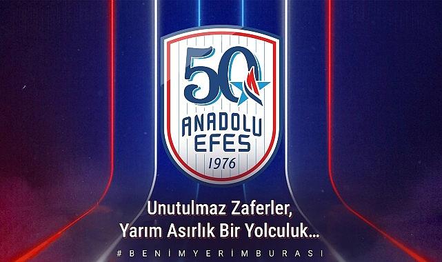 Anadolu Efes Spor Kulübü, 50. Dönemine 50. Yıl Logosu ile Başlıyor