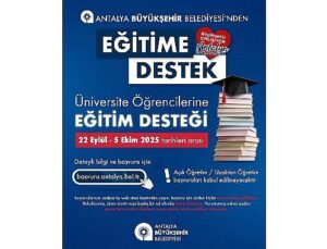 Antalya Büyükşehir’den üniversite öğrencilerine eğitim takviyesi