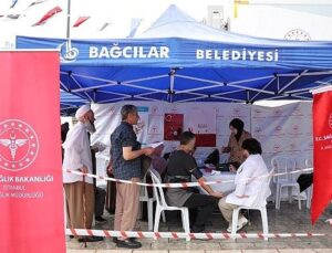 Bağcılar Meydanı’nda fiyatsız sıhhat hizmeti