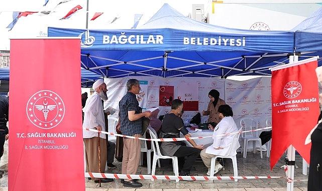 Bağcılar Meydanı’nda fiyatsız sıhhat hizmeti