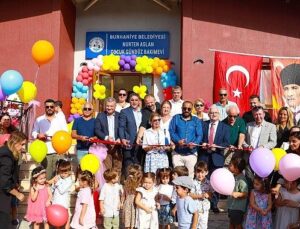 Burhaniye Belediyesi Nurten Aslan Çocuk Gündüz Bakımevi Açıldı