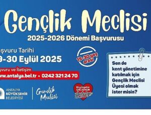 Büyükşehir Gençlik Meclisine müracaatlar başladı