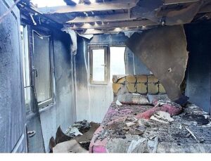 Büyükşehir’den konutu yanan vatandaşa yardım eli