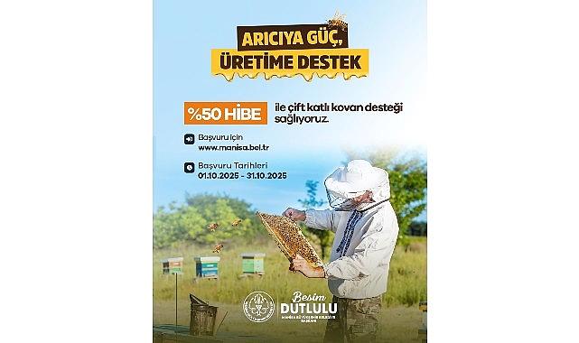 Büyükşehir’den Üreticilere Yüzde 50 Hibeli Kovan Dayanağı