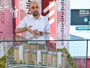 Büyükşehir’in toplumsal konut projesi İEF’de VR gözlükle tanıtılıyor