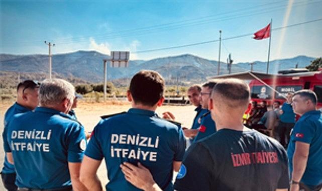 Denizli’de misyon tamam, İzmir İtfaiyesi konuta dönüyor