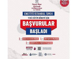 Enstitü İstanbul İSMEK’e 48 Saatte 185 Bin Müracaat