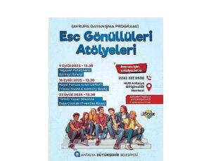 ESC Gönüllüleri Atölyeleri ‘ne müracaatlar başladı