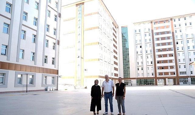 EÜ yerleşkesinde 14 bin kişilik çağdaş öğrenci yurdu öğrencilere mesken konforu sunuyor