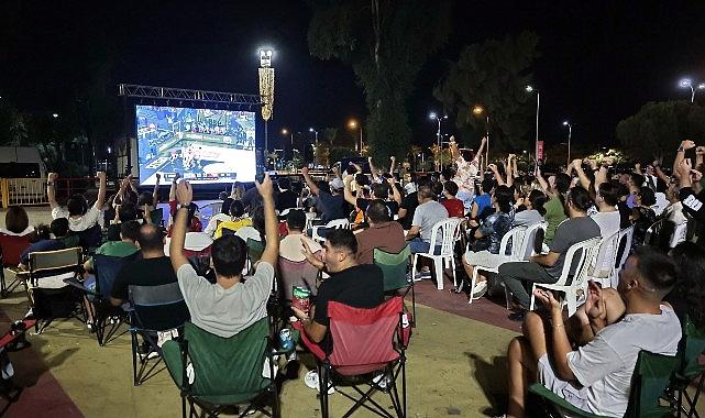 Final heyecanı Konak’ta dev ekranlarda yaşanacak