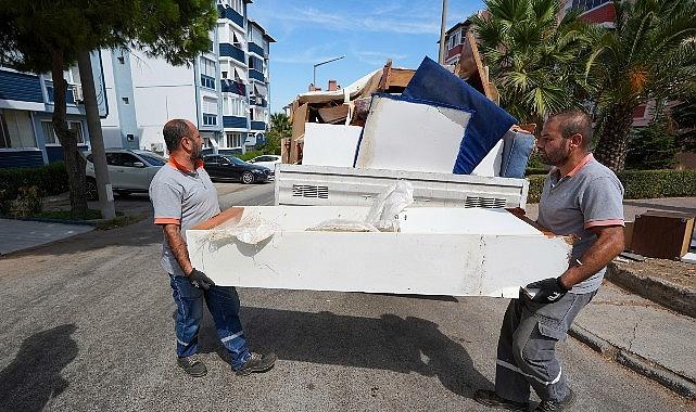 Gaziemir Belediyesi’nden mobilya atıklarına kalıcı tahlil