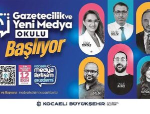 Geleceğin gazetecileri Kocaeli’de yetişecek