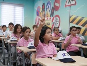 Geleceğin şuurlu şoför ve yayaları yetiştiriliyor