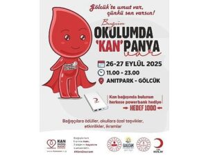 Gölcük’te Şenlik Havasında Bağış Kampanyası