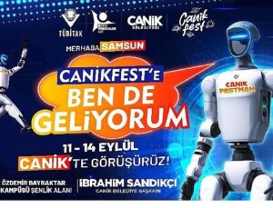 İnsansı Robot Canik’te Sahne Alacak: Canik’ten Bir Birinci Daha