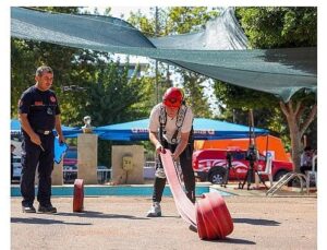 İtfaiye adayları şiddetli parkurlarda ter döküyor