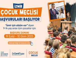 İzmir Çocuk Meclisi müracaatları başlıyor