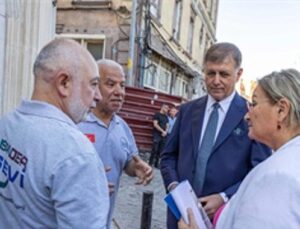 İzmir’in tarihi yapıları gün yüzüne çıkıyor