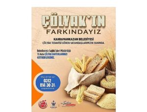 Kahramankazan Belediyesi’nden Çölyak Hastalarına Takviye