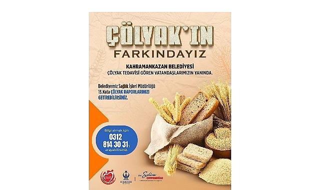 Kahramankazan Belediyesi’nden Çölyak Hastalarına Takviye