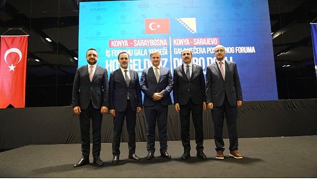 Konya ile Bosna Hersek Ortasındaki Ticari Alakalar Gelişiyor