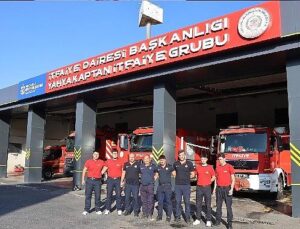 Kutsal gayret, alevler ortasında vakitle yarış