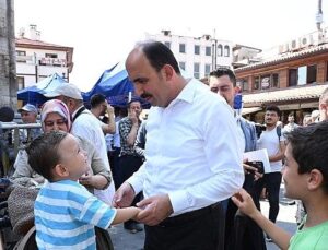 Lider Altay Tüm Konyalıları Tarihi Bedesten Alışveriş Günleri’ne Davet Etti