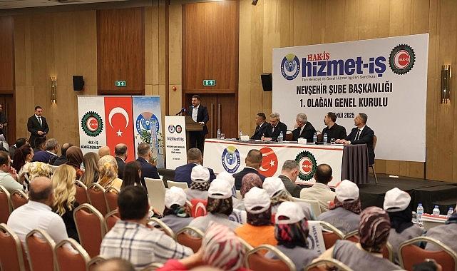 Lider Arı, Hizmet-İş Nevşehir Şubesi’nin Genel Heyetine Katıldı