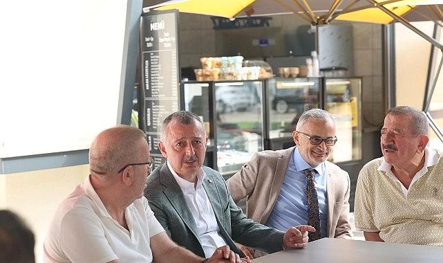 Lider Büyükakın’a Mola Park teşekkürü