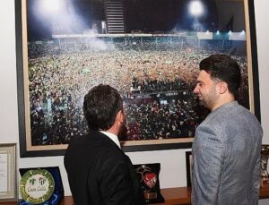 Lider Erkan Aydın’dan Bursaspor’a ziyaret