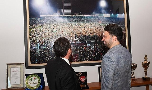 Lider Erkan Aydın’dan Bursaspor’a ziyaret