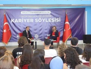 Lider Ovalıoğlu Gençlerle Meslek Söyleşisinde Buluştu