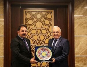 Lider Şadi Özdemir’den Emniyet Müdürü Gökce’ye hayırlı olsun ziyareti
