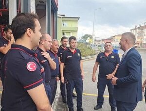 Lider Sezer Kahraman İtfaiyecilerin Haftasını Kutladı