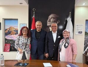 Lider Topaloğlu’ndan Lider Çervatoğlu’na ziyaret