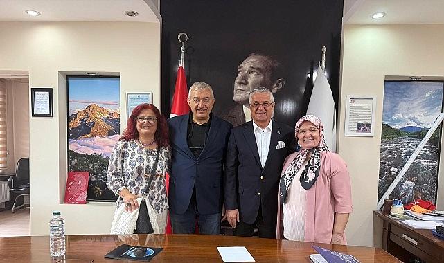 Lider Topaloğlu’ndan Lider Çervatoğlu’na ziyaret