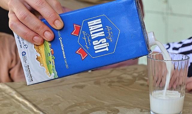 Minikler Halk Süt ile sıhhatle büyüyor