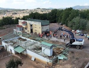 Ömerli Havzası’ndaki Kaçak Yapılar Kaldırıldı