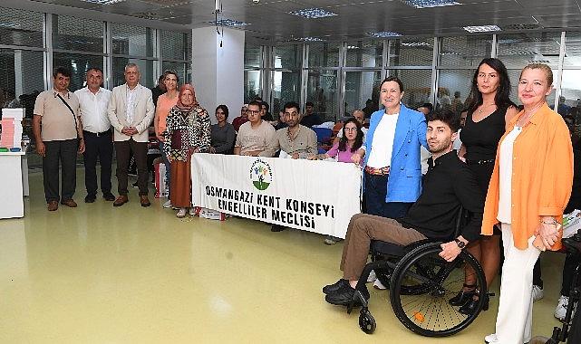 Osmangazi Belediyesi’nden engelli bireylere eğitim dayanağı