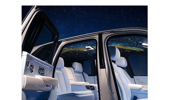 Rolls-Royce’dan uzayın dramasını kutlayan eşsiz tasarım; Cullinan Cosmos