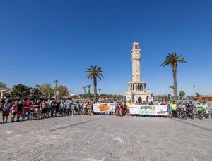 Sağlıklı ömür ve pak etraf için pedalladılar