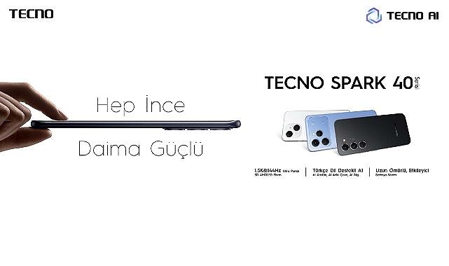 TECNO SPARK 40 Serisi, FreeLink™ Teknolojisiyle Kontakta Yeni Bir Çağ Başlatıyor