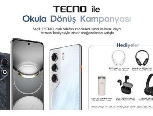 TECNO’dan Okula Dönüş Kampanyası: Yeni Periyoda Teknolojiyle Başla!
