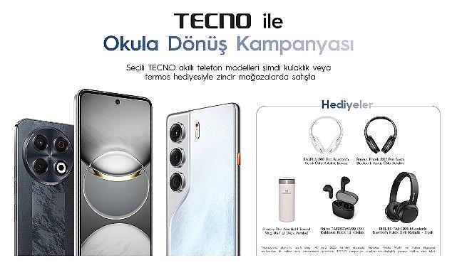 TECNO’dan Okula Dönüş Kampanyası: Yeni Periyoda Teknolojiyle Başla!