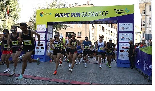 Türkiye Finans’ın Ana Sponsoru olduğu Gurme Run Gaziantep Yarı Maratonu gerçekleşti