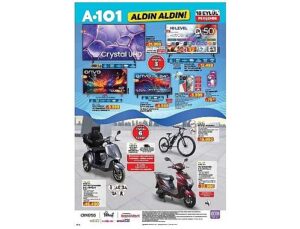 Yeni Jenerasyon Mobilite Eserleri 18 Eylül’de A101 Mağazalarında