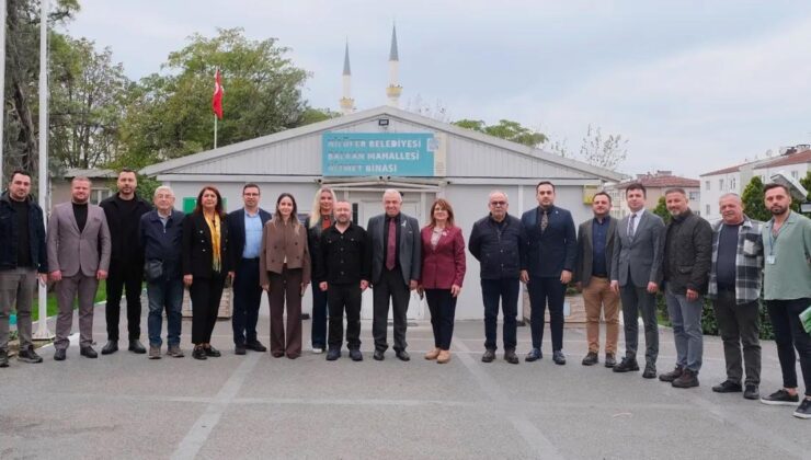 Başkan Şadi Özdemir, Balkan ve Kurtuluş Sakinlerini Dinledi